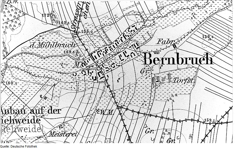 Bernbruch um 1883